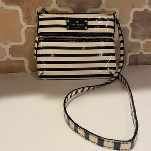 Kate Spade Striped Satchel